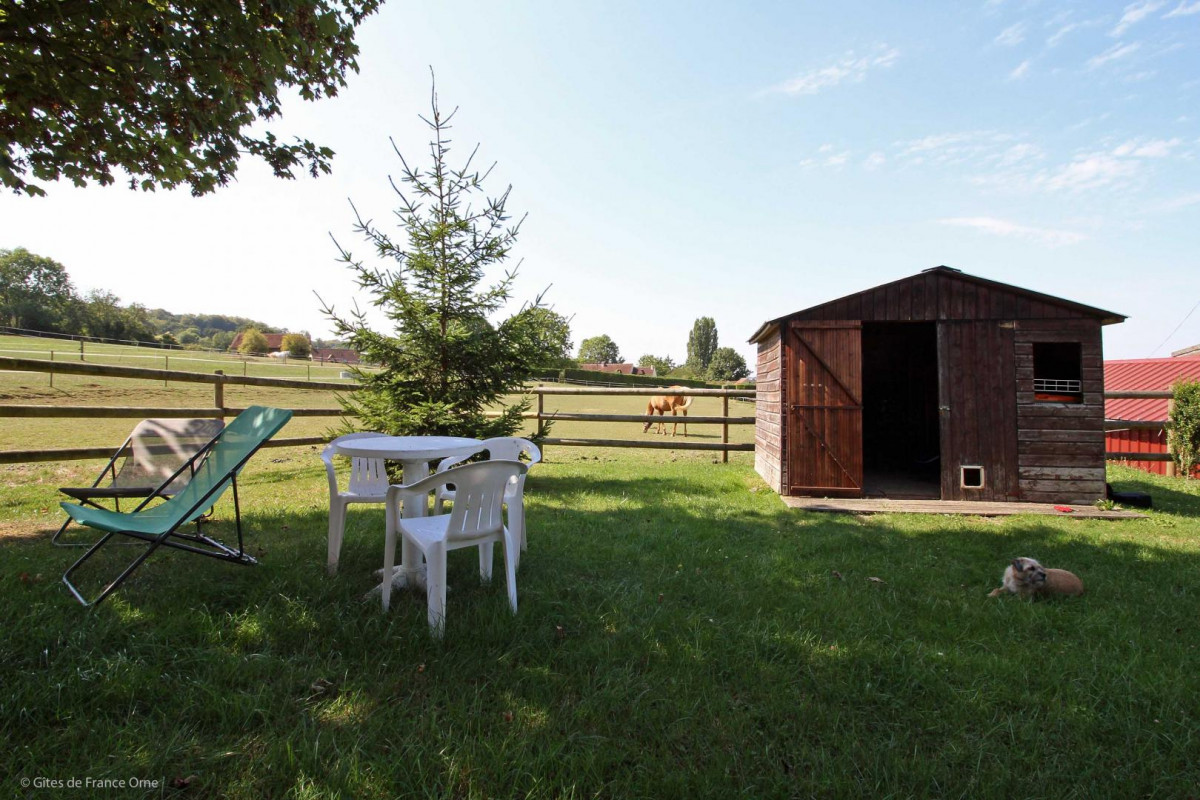 Location Gîte jardin extérieur à Gouffern En Auge - Gîtes de France Orne