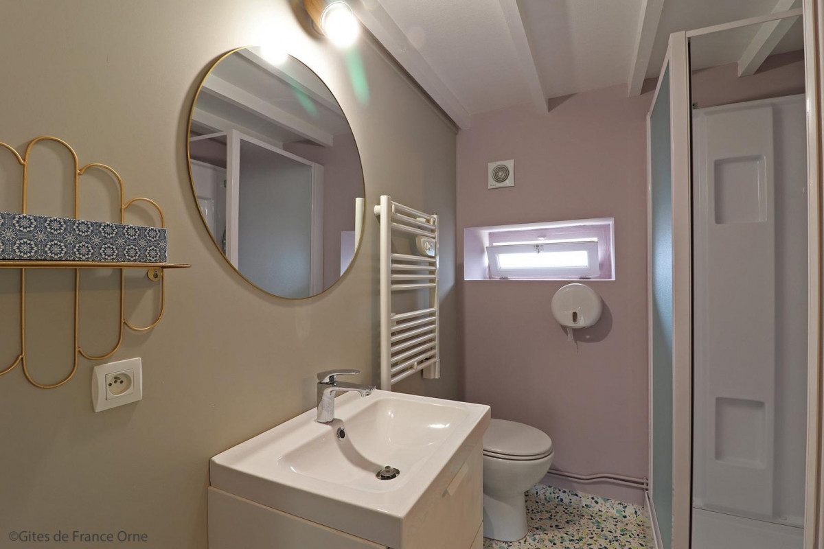 Location Gîte salle d'eau attenante à Gouffern En Auge - Gîtes de France Orne