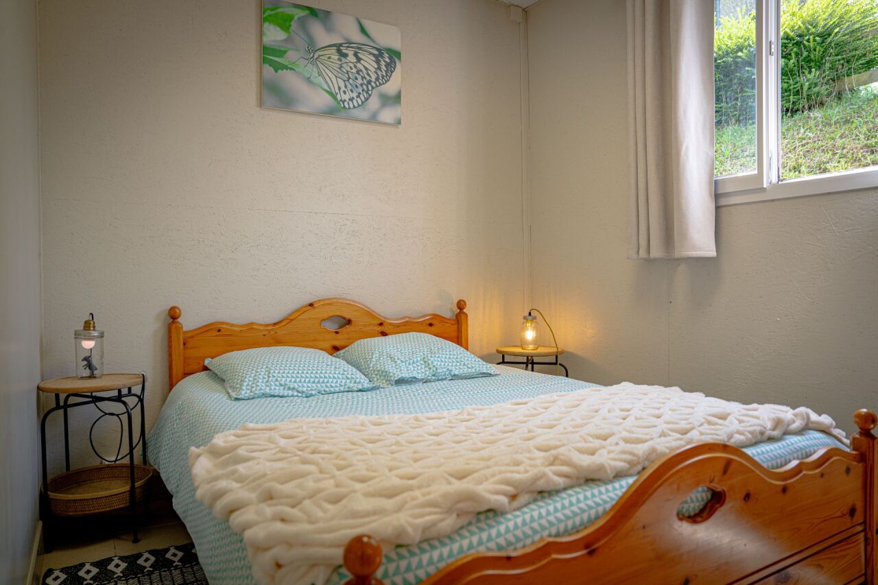 chambre lit double goufferne en auge